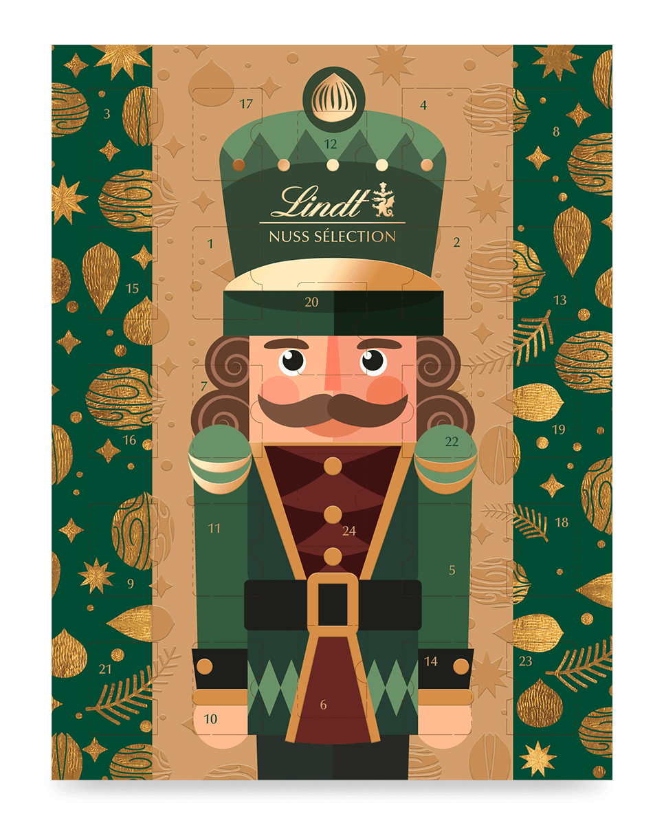 Lindt Adventskalender Nuss Sélection 288 g