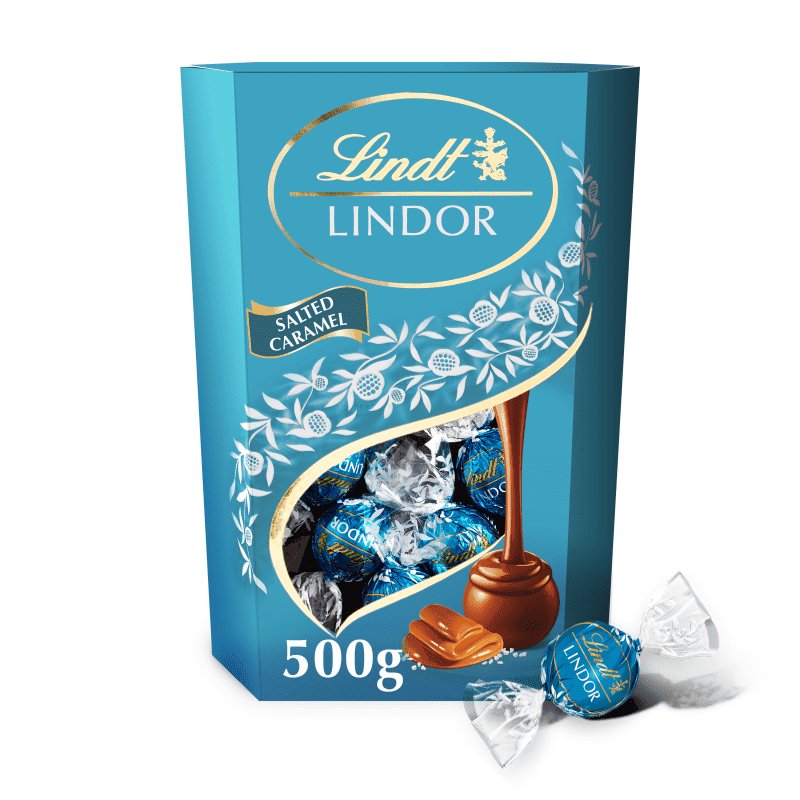 Lindt LINDOR Cornet Caramel & Salz 500 g
