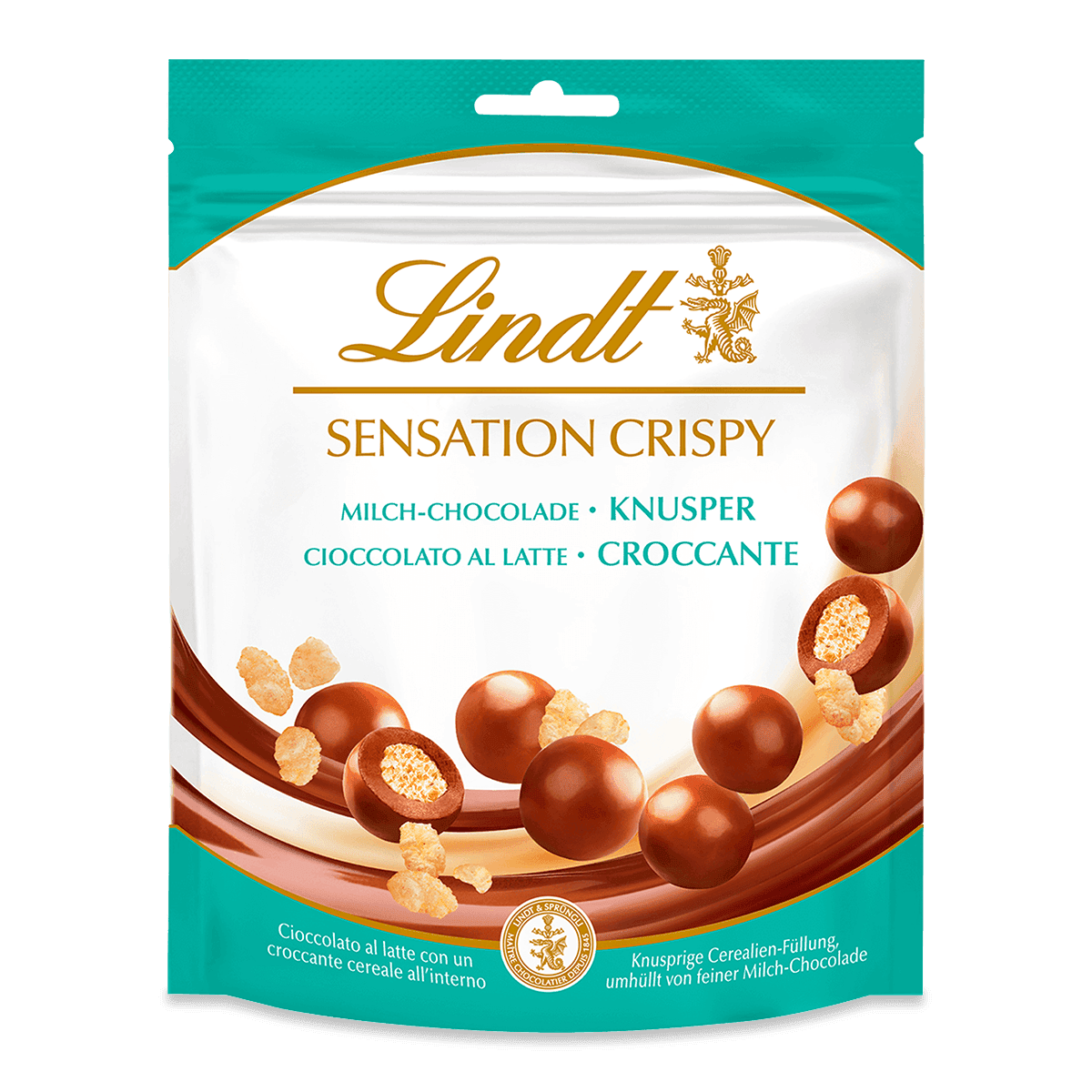 Lindt Sensation Crispy Milch 140 g