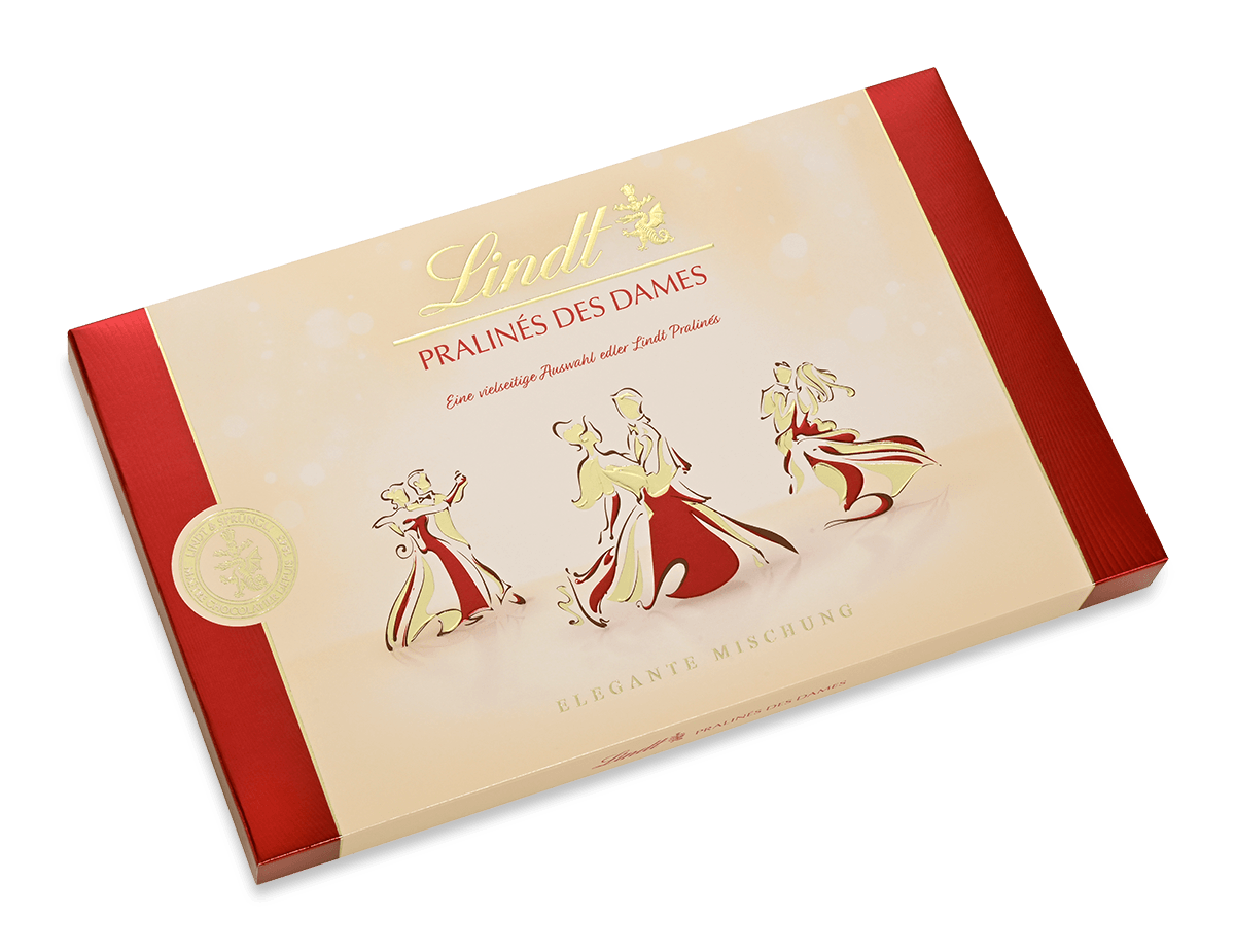 Lindt Pralines des Dames Pralinenmischung 250g Geschenkpackung