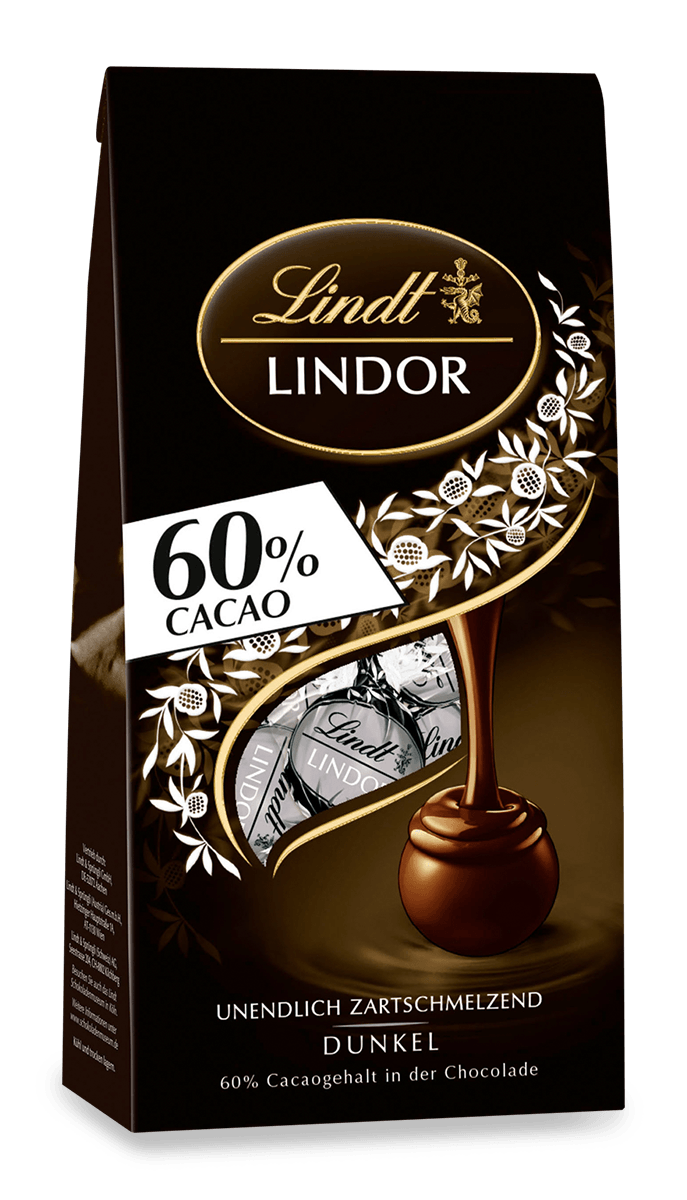Lindt LINDOR Kugel Beutel Dark 60% 99g