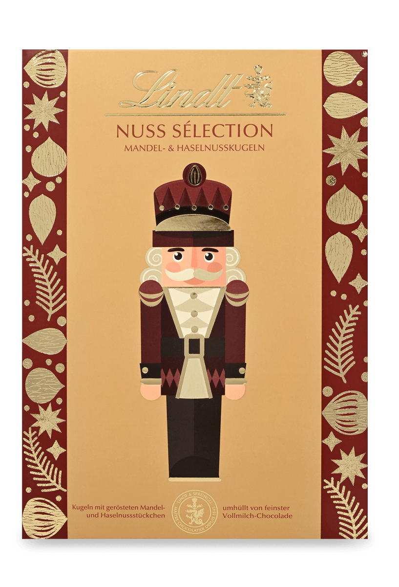 Lindt Nuss Sélection Tasche Haselnuss & Mandel 127 g