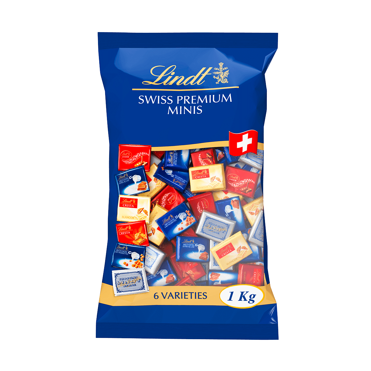Lindt Schokoladen-Naps Beutel 1000g