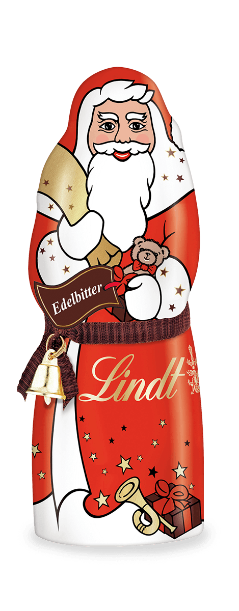 Lindt Weihnachtsmann Edelbitter 60% 70 g