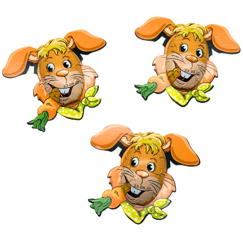 Storz Hasen Mümmel Vollmilch Schokolade 35x 12,5g, 437,5g