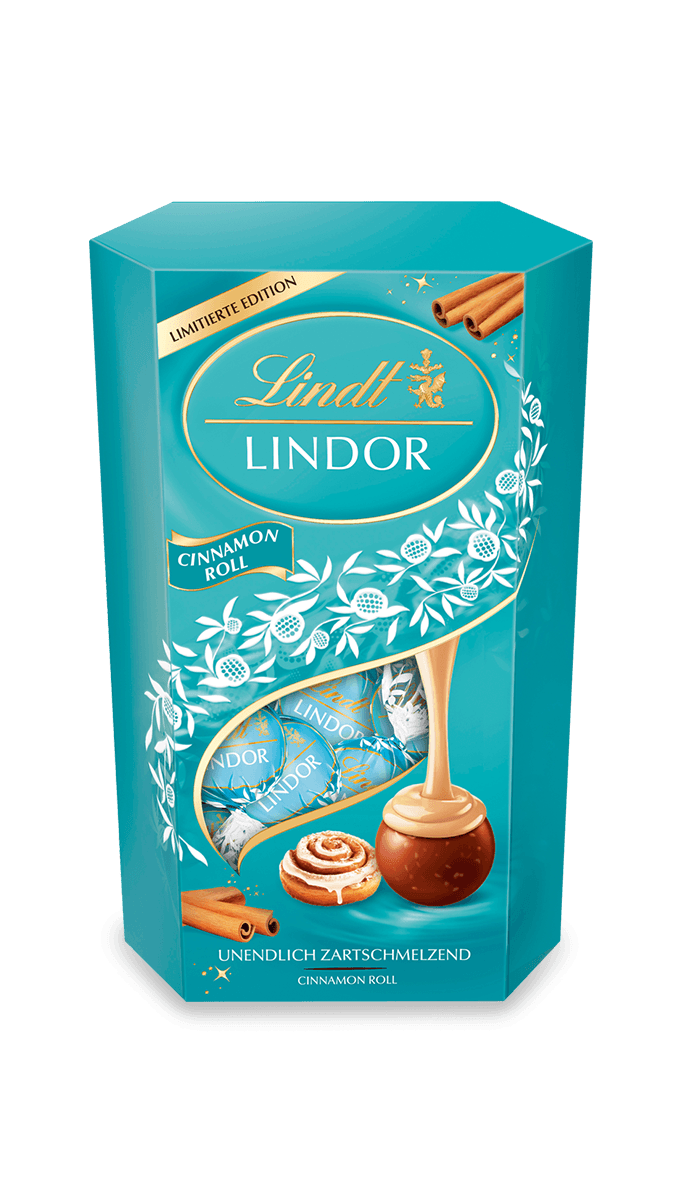 Lindt LINDOR Cornet Cinnamon Roll 200 g