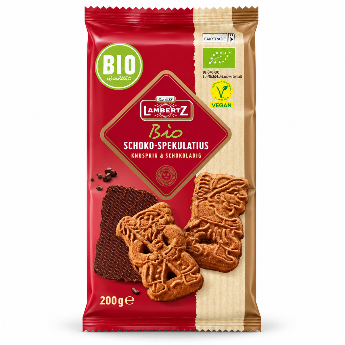 Lambertz Bio Schoko-Spekulatius 200 g