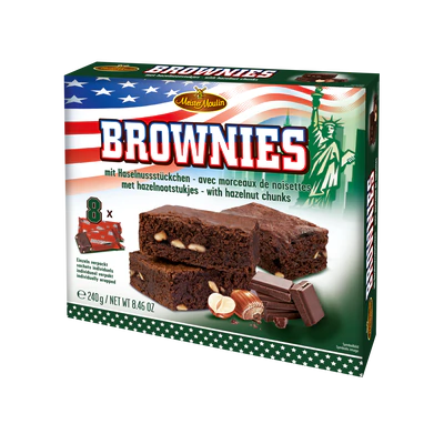 Meister Moulin Haselnuss Brownies 240g