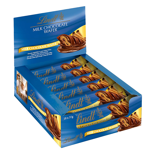 Lindt Waffel-Riegel 18x35 g