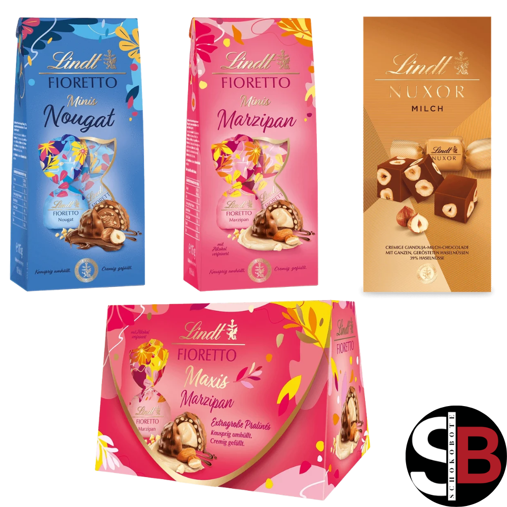 Lindt Weihnachtsbox Marzipan & Nougat – 471 g SB130