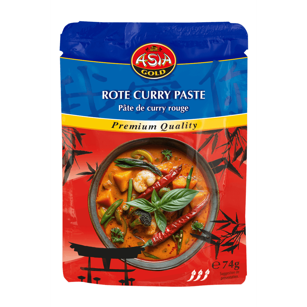 Asia Gold Currypaste rot 74g