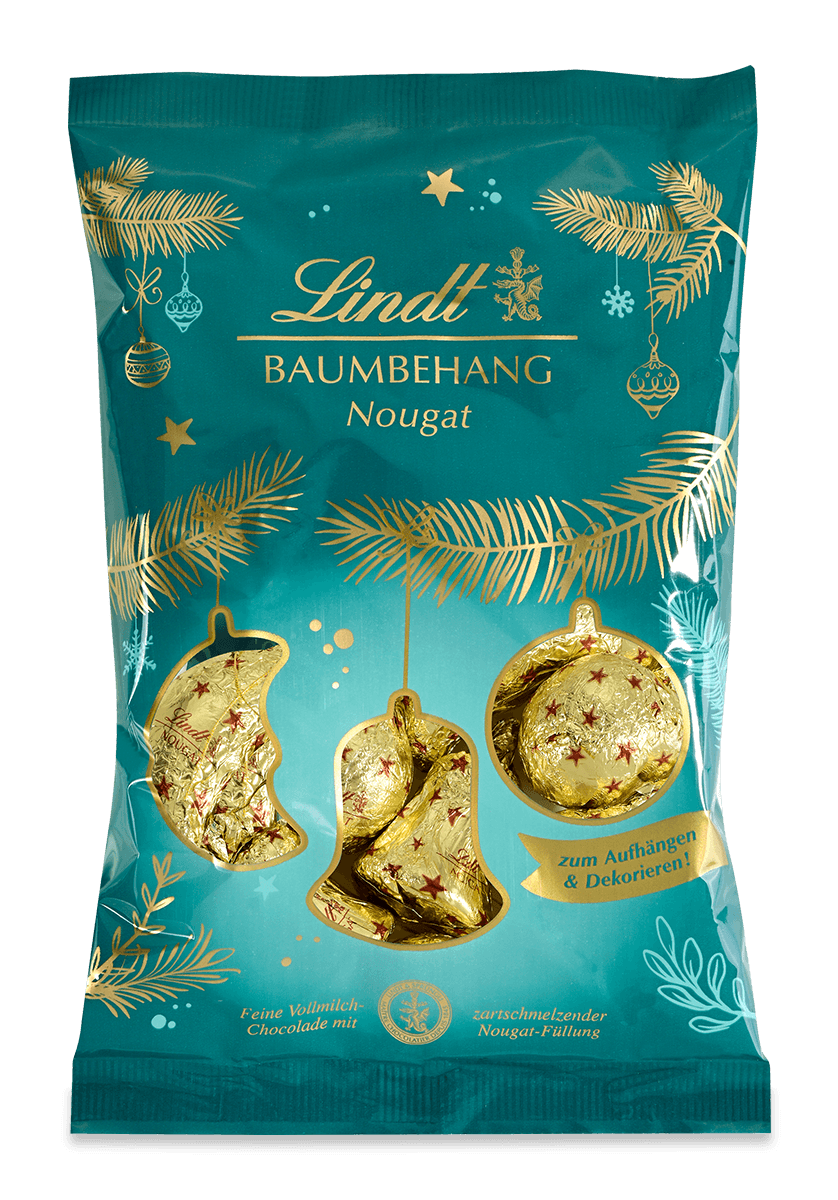 Lindt Baumbehang Nougat 200 g