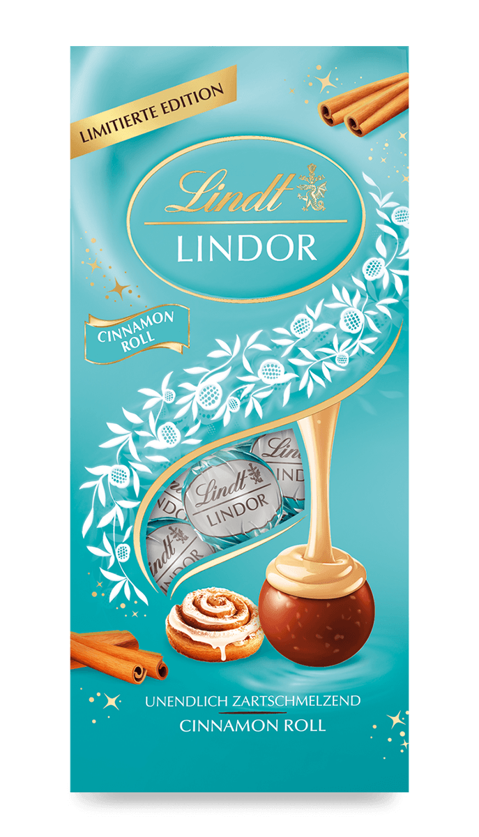 Lindt LINDOR Cinnamon Roll Kugeln 100g