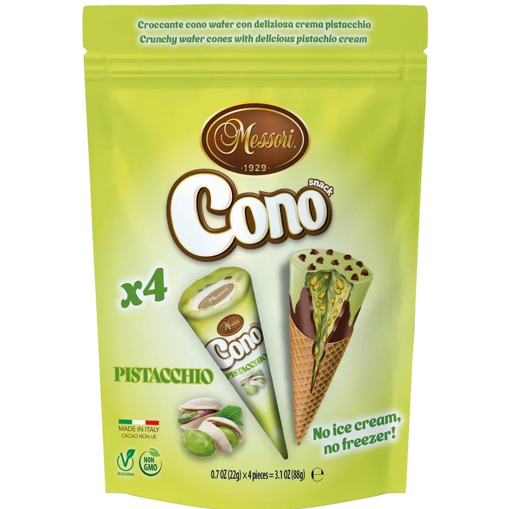 Cono Mini Waffelhoernchen Mix 4x25g = 100g Cremefüllung