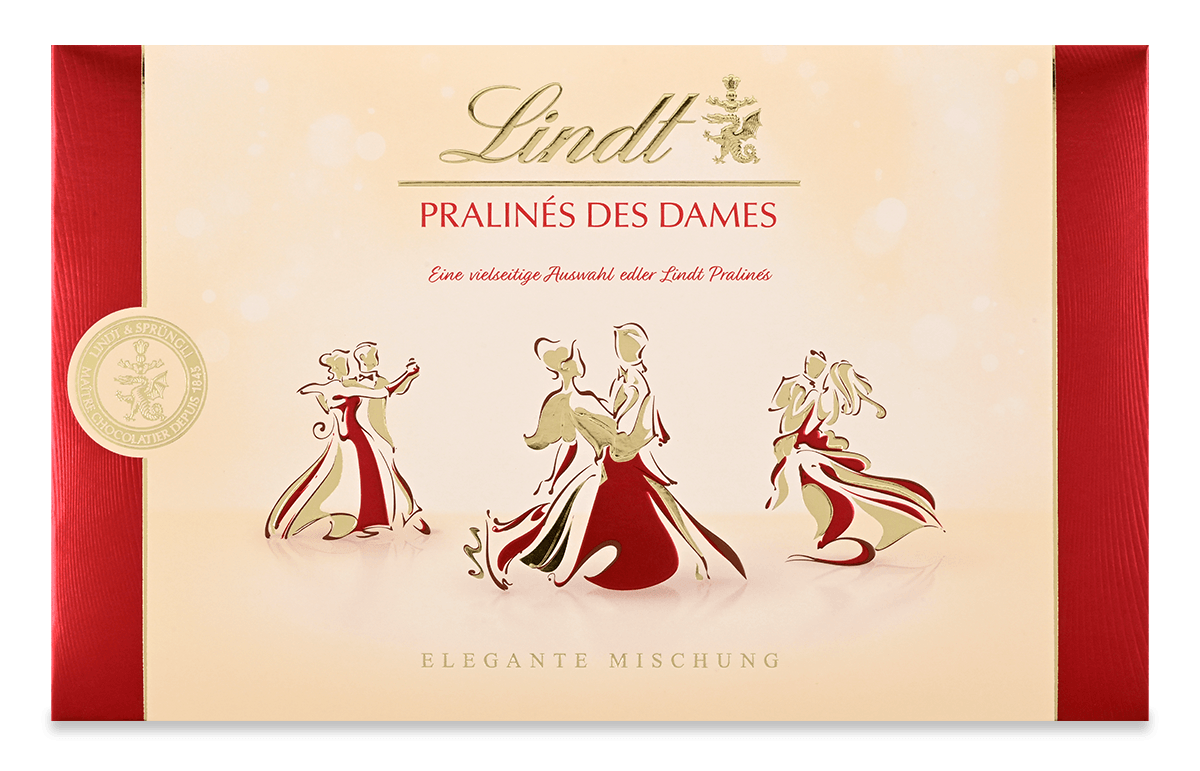 Lindt Pralines des Dames Pralinenmischung 250g Geschenkpackung