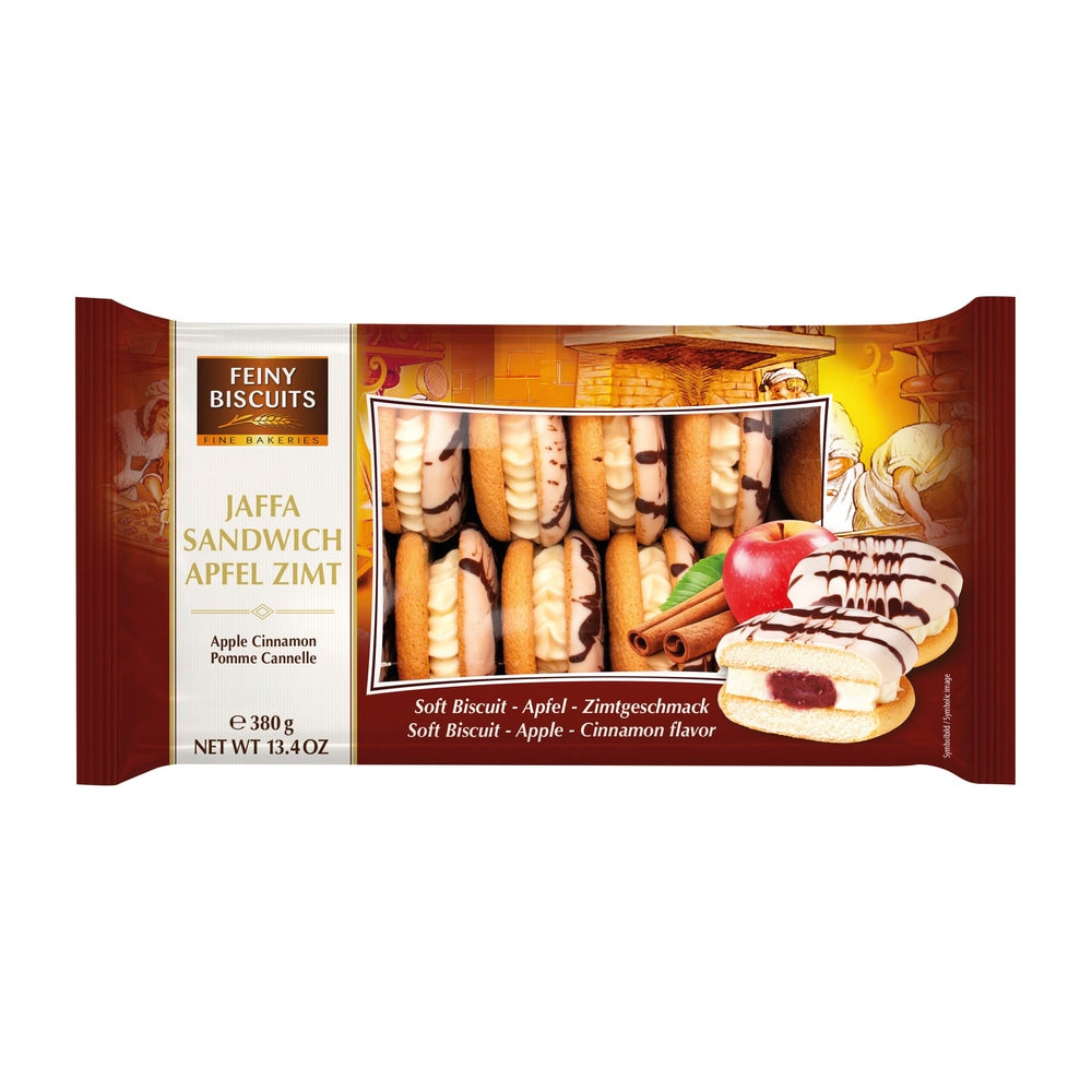 Feiny Biscuits Jaffa Sandwich Apfel-Zimt 380 g