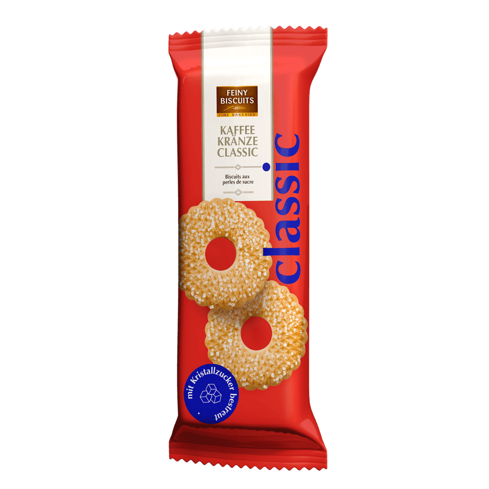 Feiny Biscuits Kaffeekränze Zucker 150g