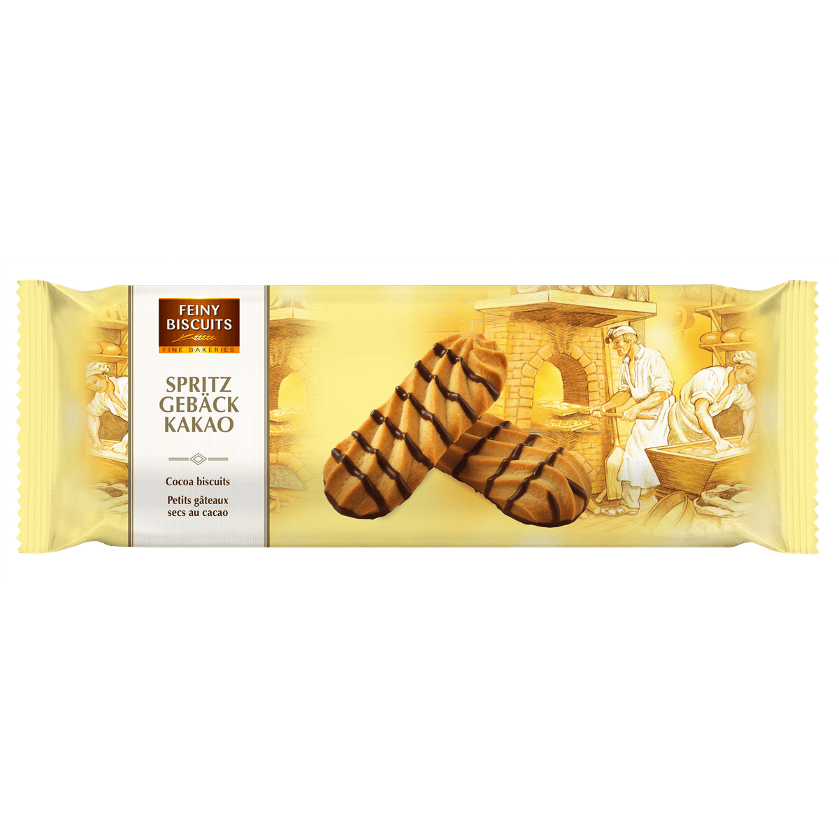 Feiny Biscuits Spritzgebäck Kakao 200g kakaofreie Schoko-Alternative 58c806-2
