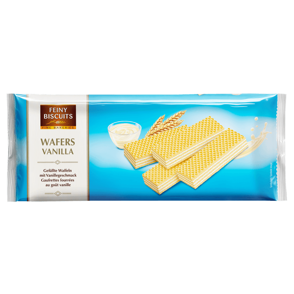Feiny Biscuits Waffeln mit Vanillecremefüllung 250g