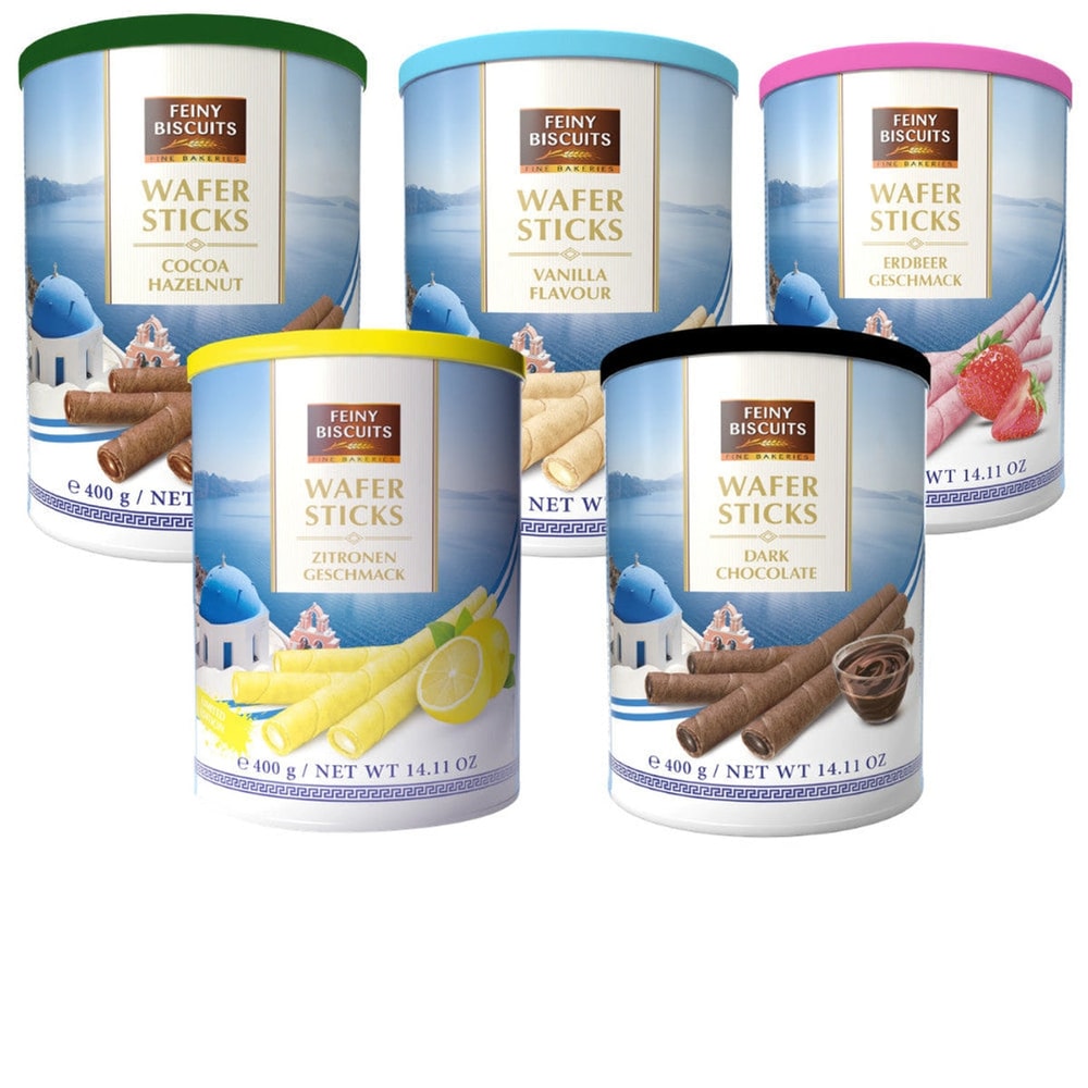 Feiny Biscuits Waffelröllchen Cremefüllung Varianten 400g