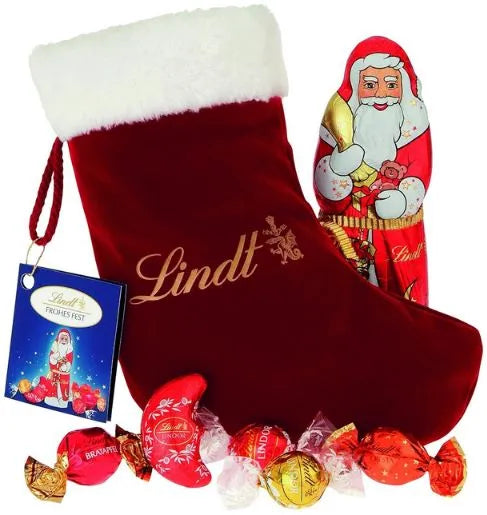 Lindt Weihnachtsmann-Socke 250 g