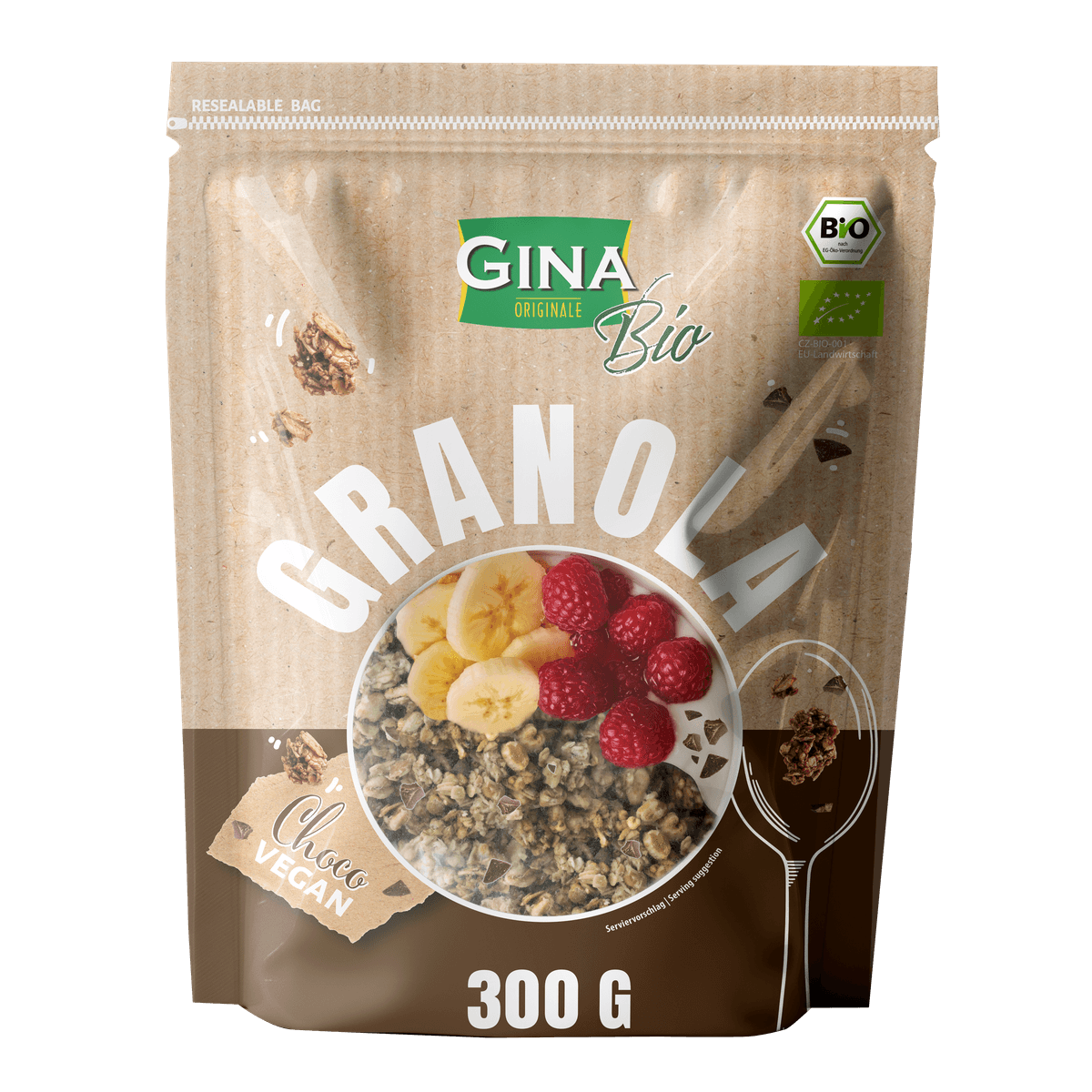 Gina BIO Müsli Granola Choco 300g 58c806-2