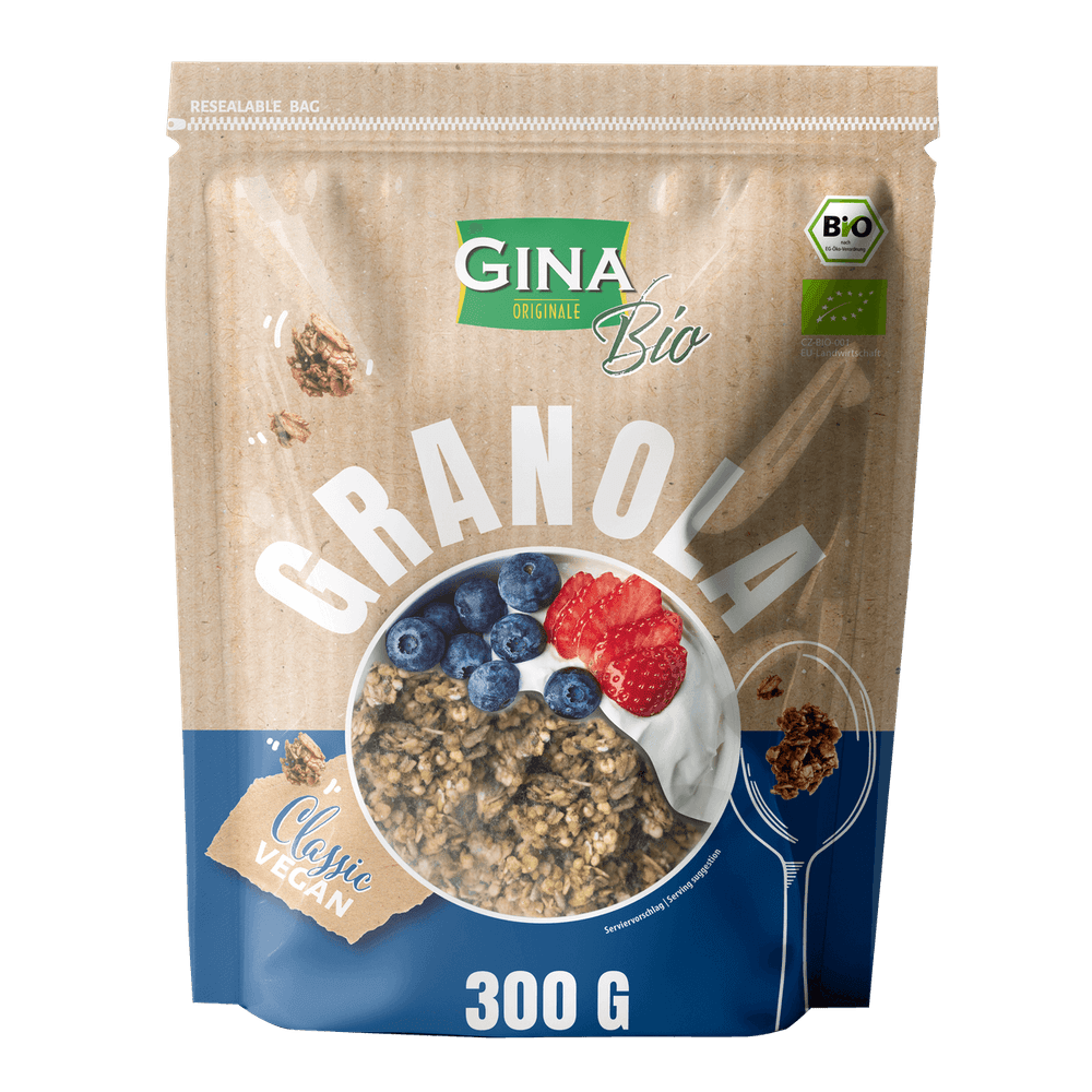Gina BIO Müsli Granola Classic 300g