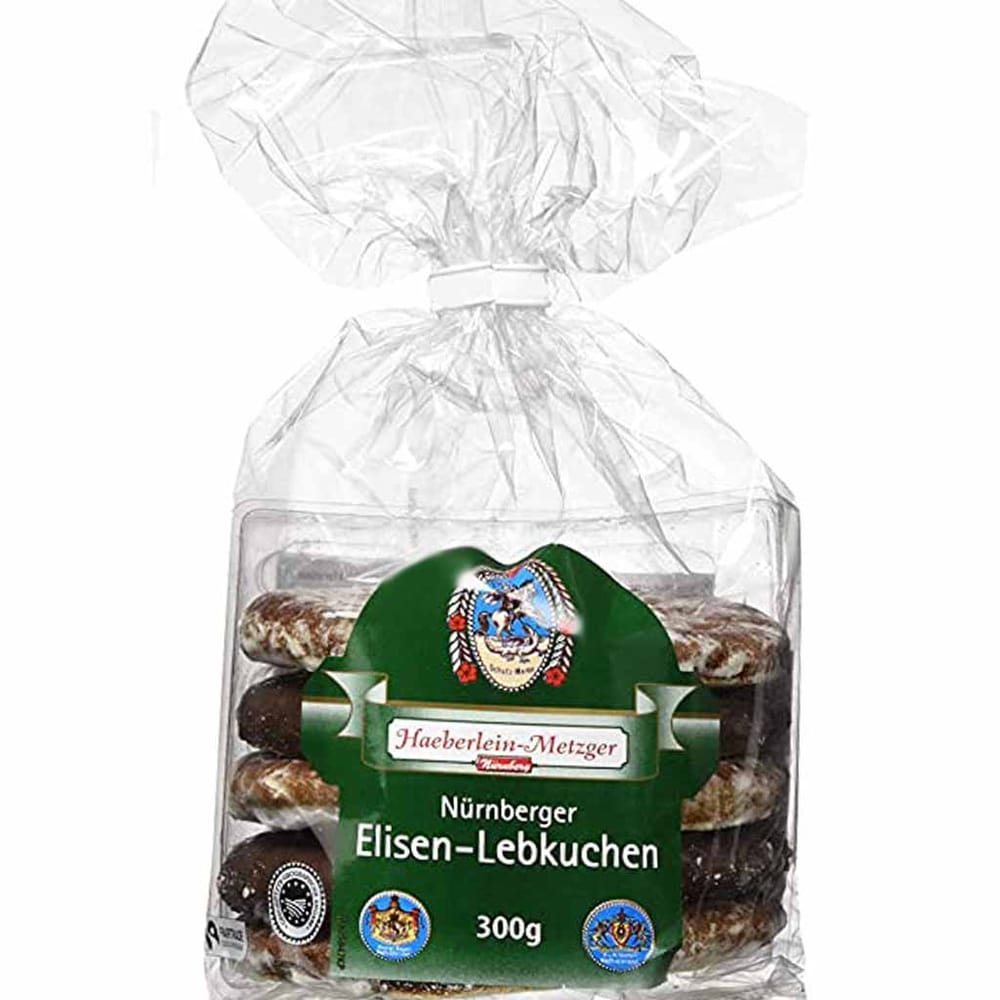 Haeberlein Metzger Elisen Lebkuchen zweifach Glasier und Schokoliert 300g
