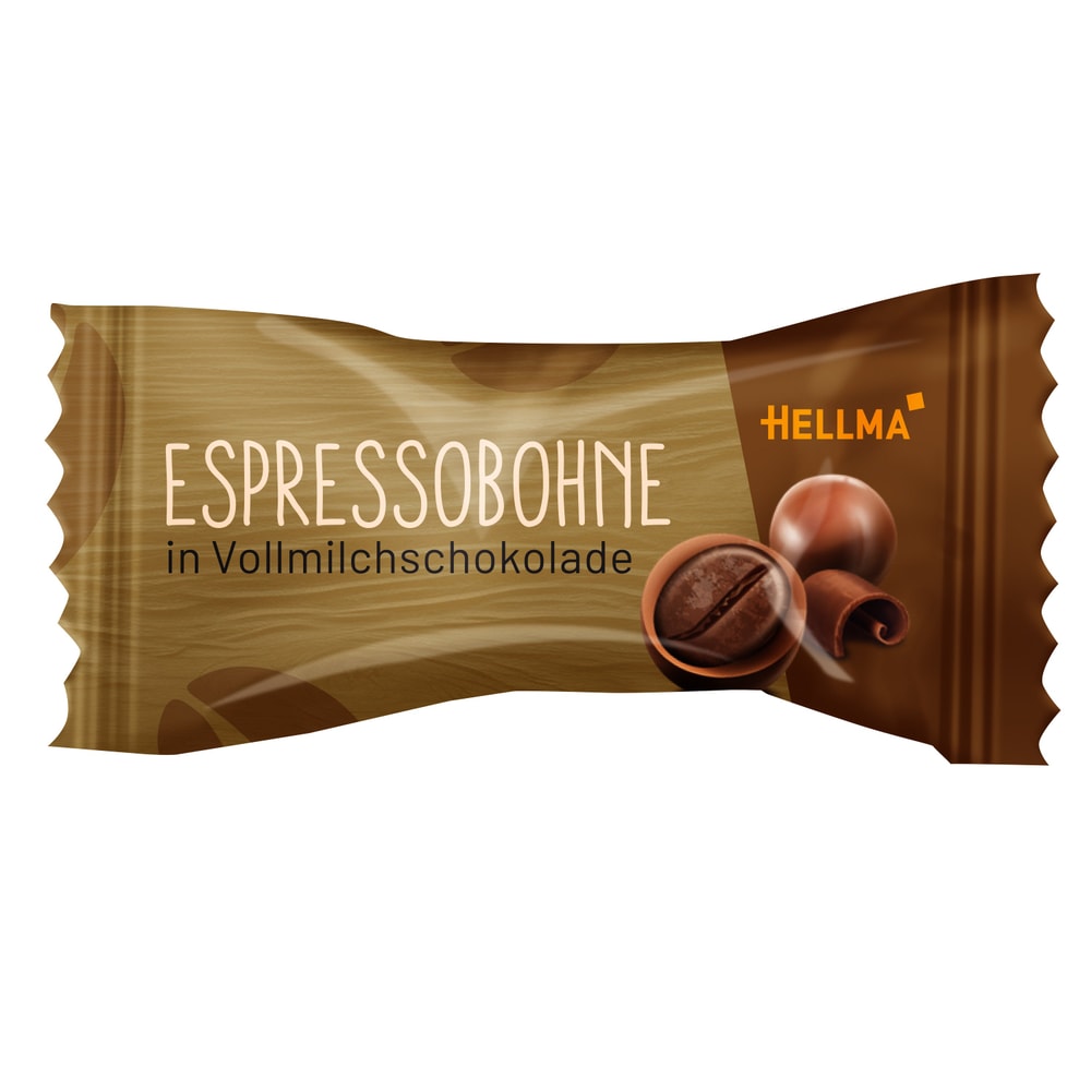 HELLMA Espressobohne Vollmilch 380 St. 420g