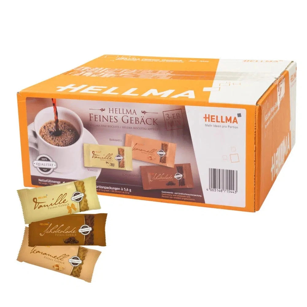 HELLMA Feines Gebäck 3er Mix 200 St. 1,12kg