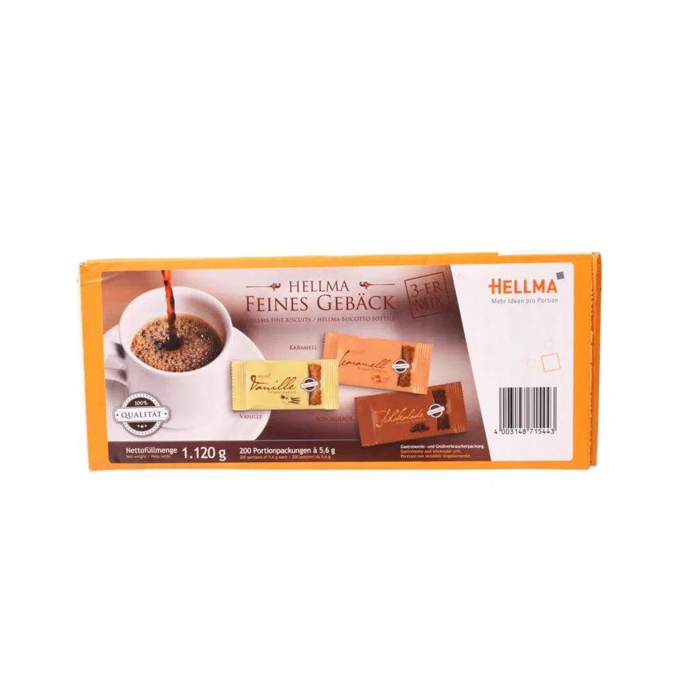 HELLMA Feines Gebäck 3er Mix 200 St. 1,12kg