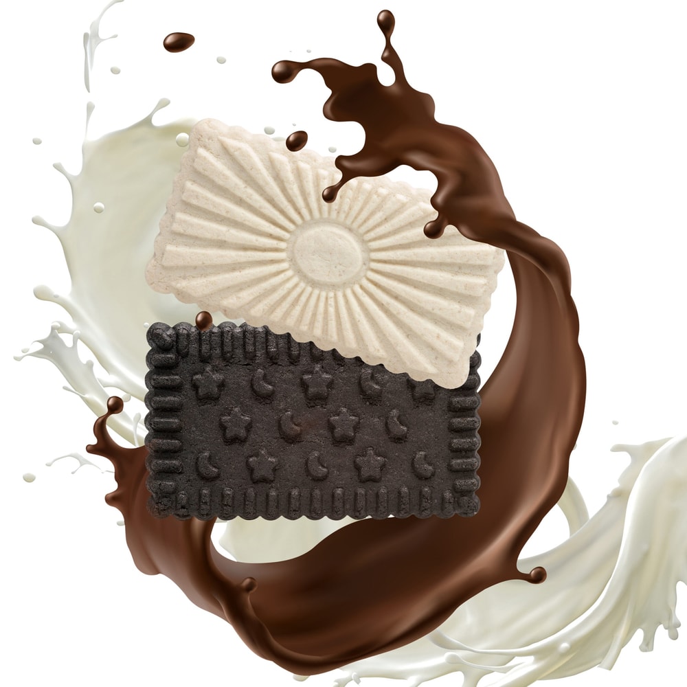 HELLMA Feines Gebäck Black & White 200 St. 1,12kg