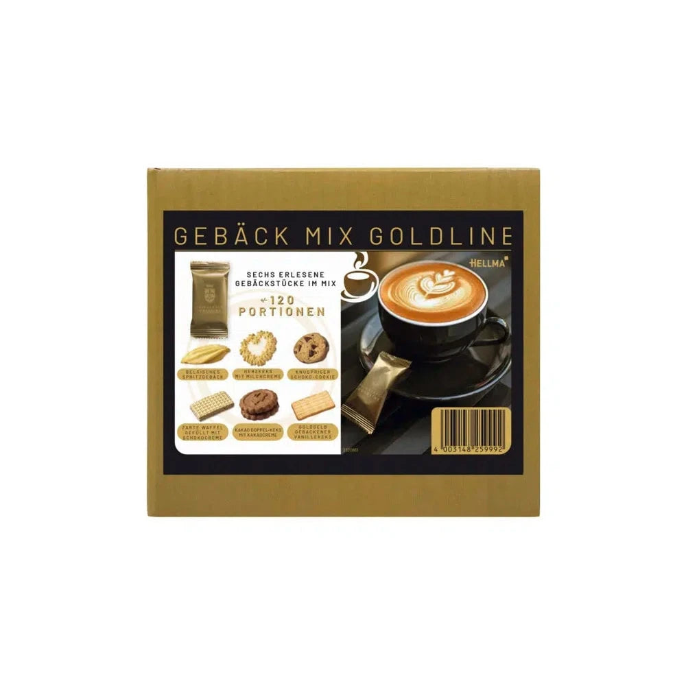 HELLMA Gebäck Mix Goldline 120 St. 860g