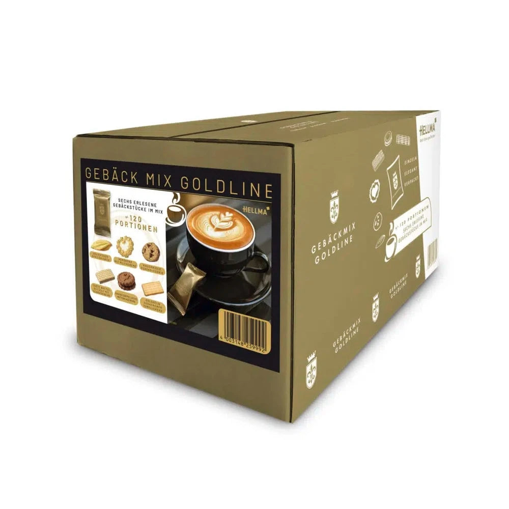 HELLMA Gebäck Mix Goldline 120 St. 860g