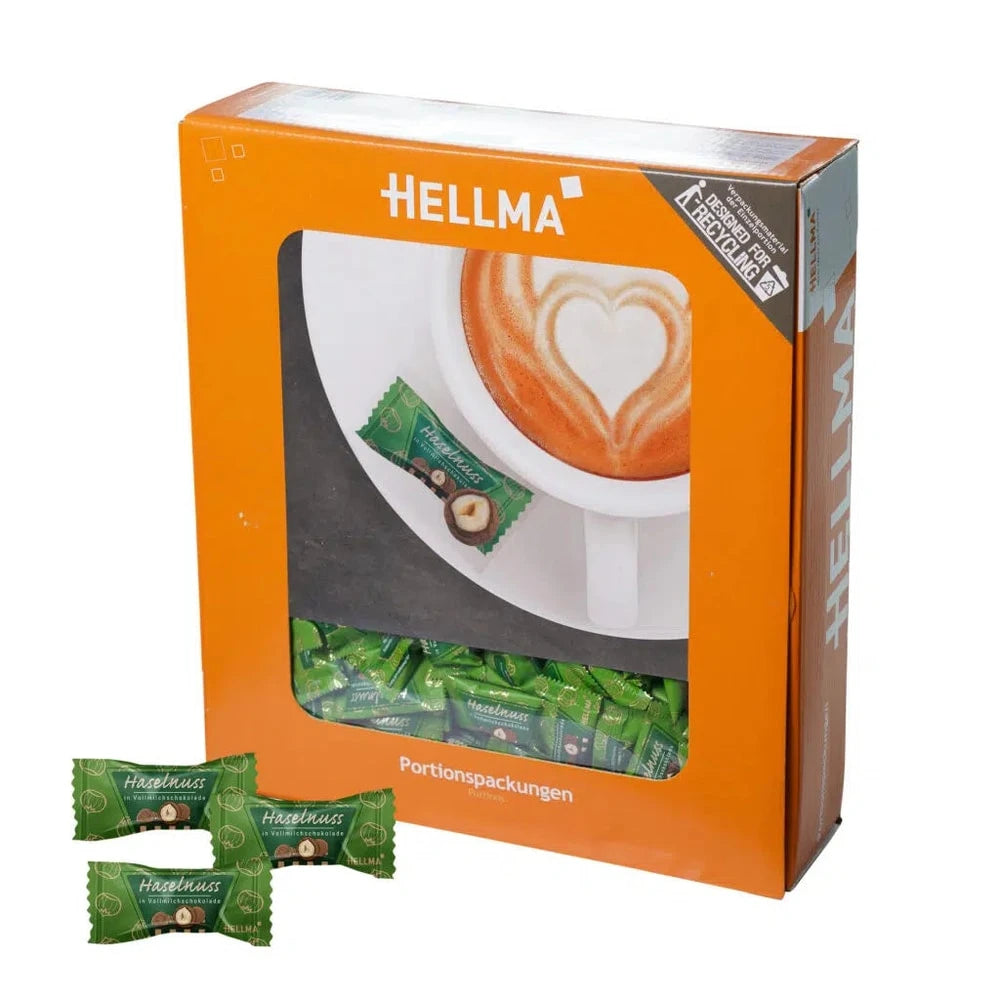 HELLMA Haselnuss Vollmilch 380 St. 910g