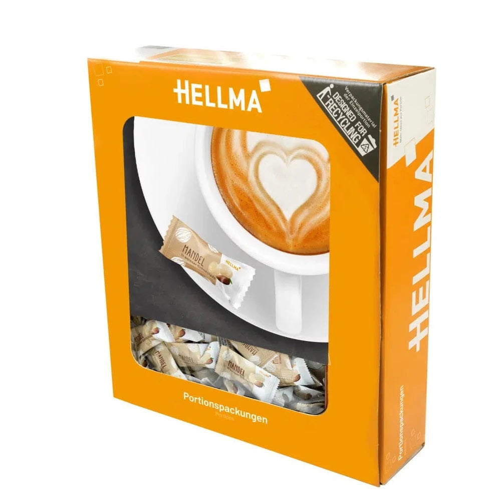 HELLMA Mandel in weißer Schokolade 360 St. 860g