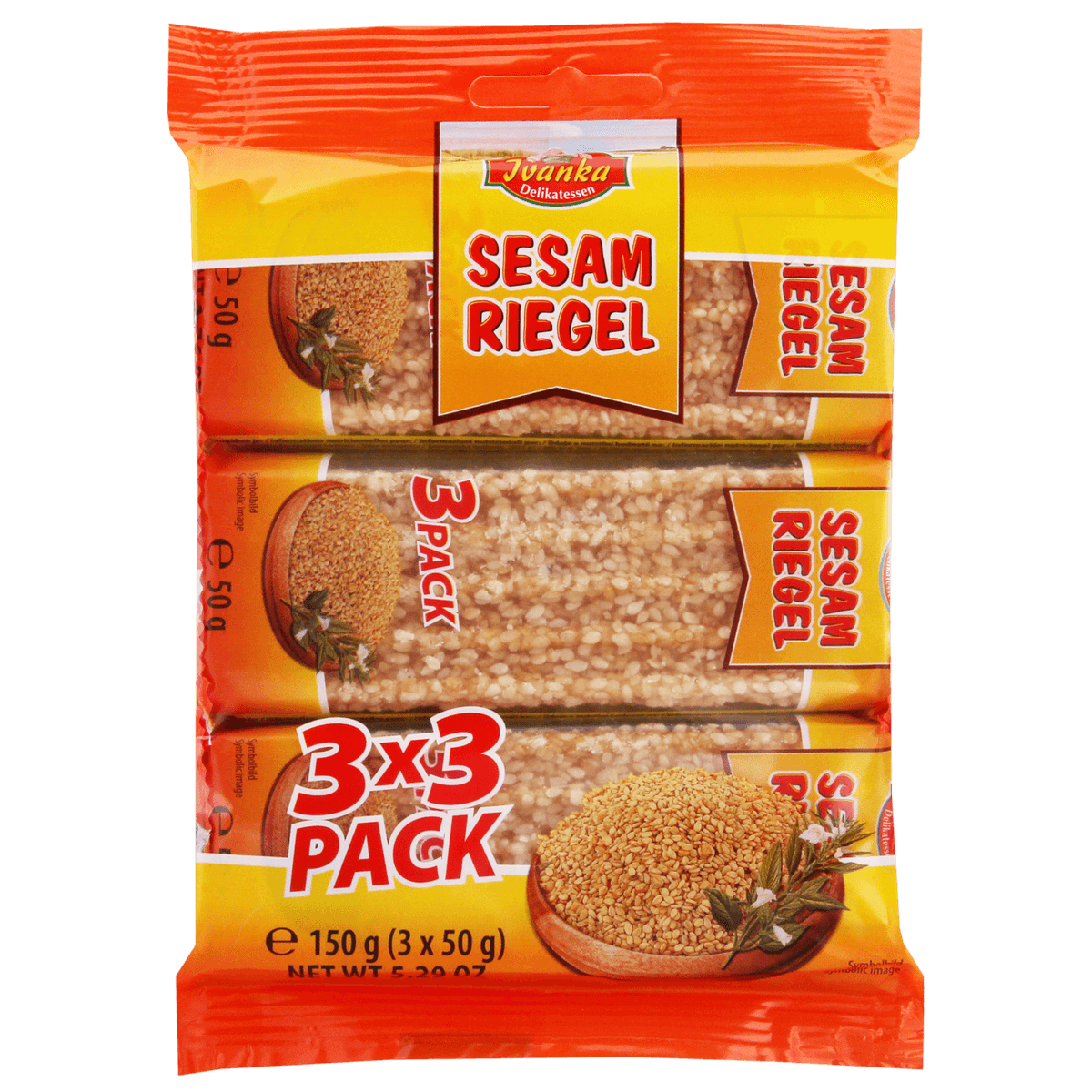 Ivanka Karamellisierter Sesamriegel 150g (3x50g) 58c806-2