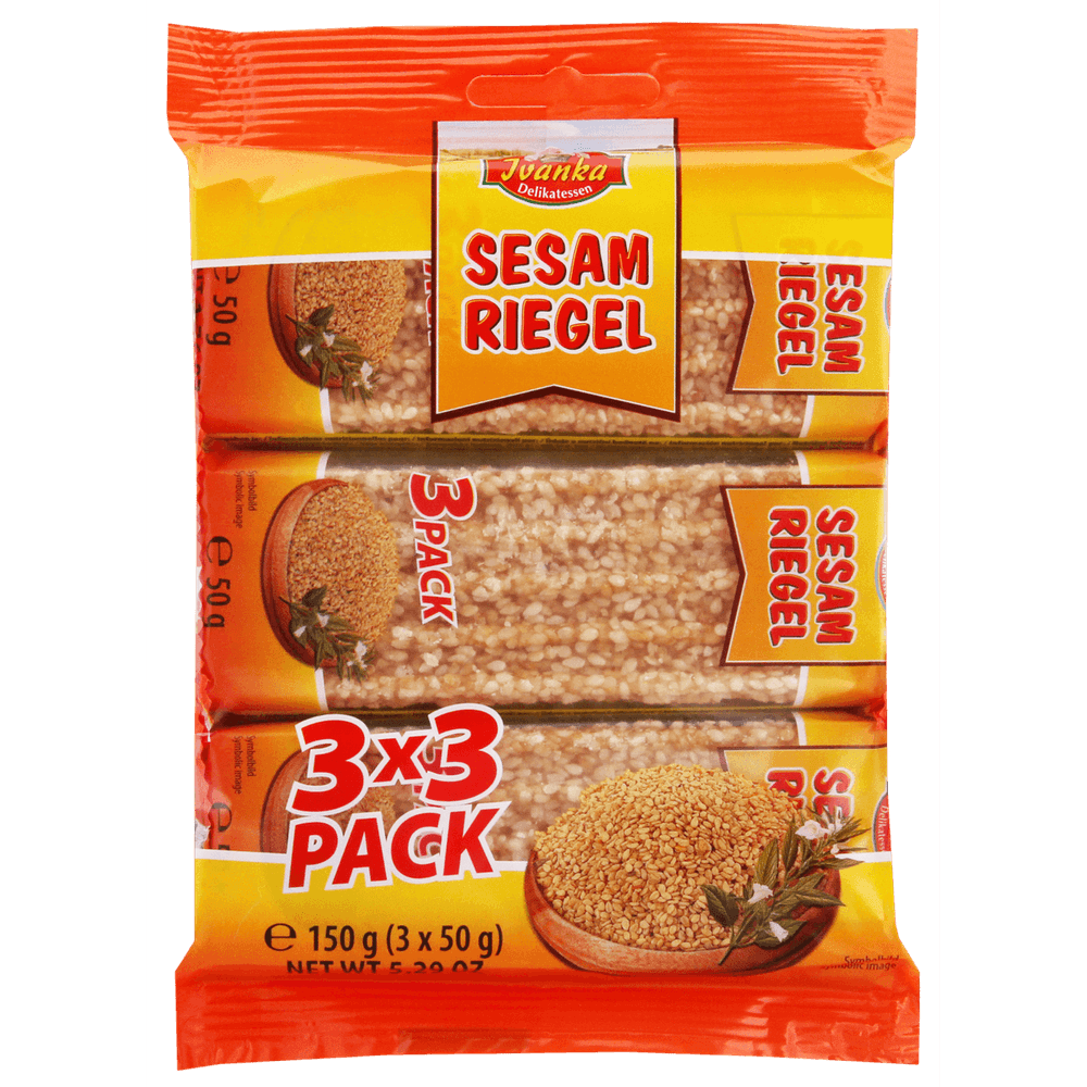 Ivanka Karamellisierter Sesamriegel 150g (3x50g)
