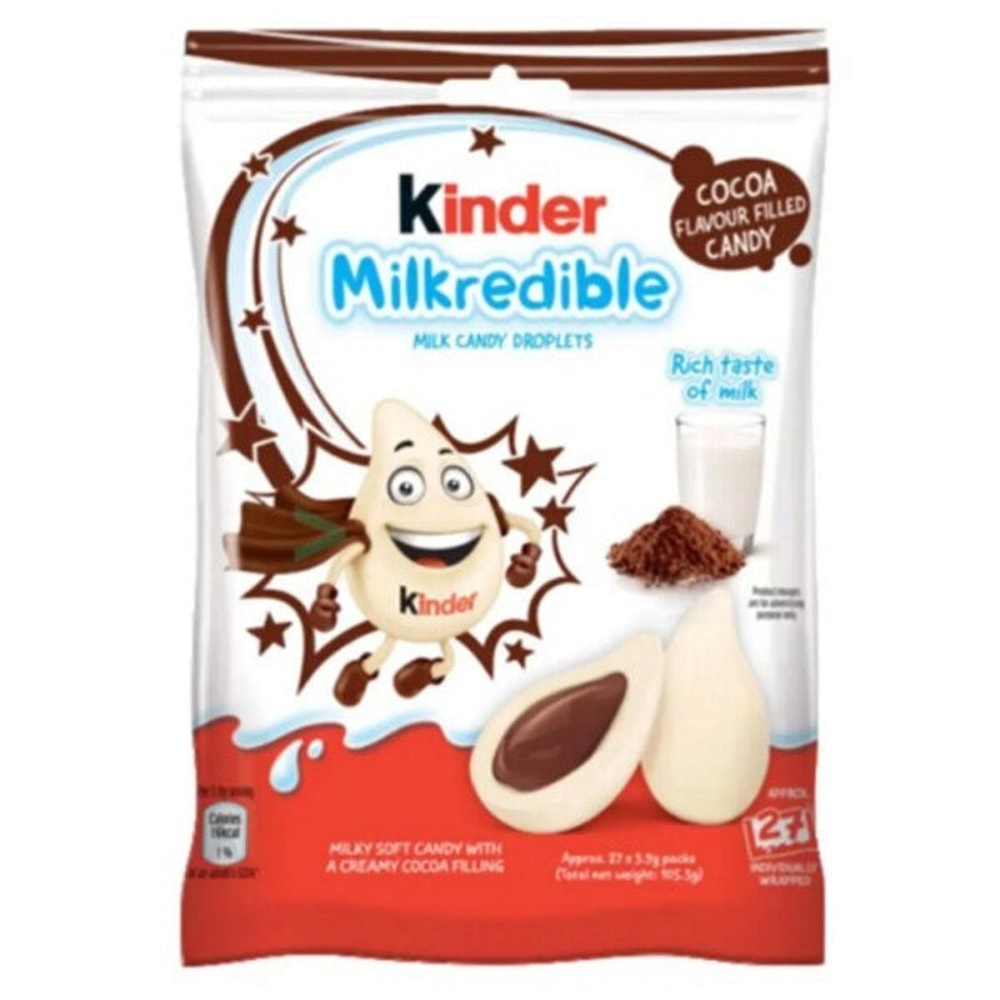 Kinder Milkredible Cacao Milch Kaubonbons Kakao 46,8g
