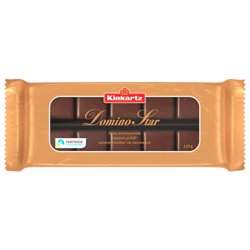 Kinkartz Domino Star Vollmilch 125g