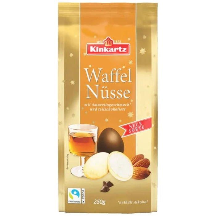 Kinkartz Waffelnüsse Amaretto Vollmilch 250g