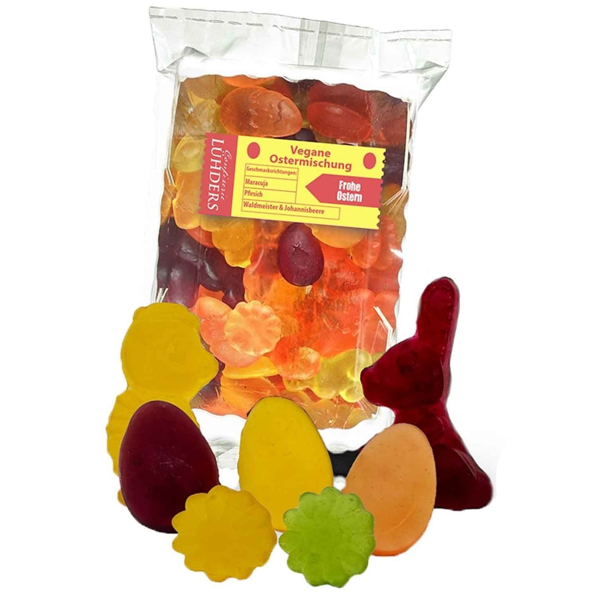 Lühders Fruchtgummi Ostermischung vegan 150g 58c806-2