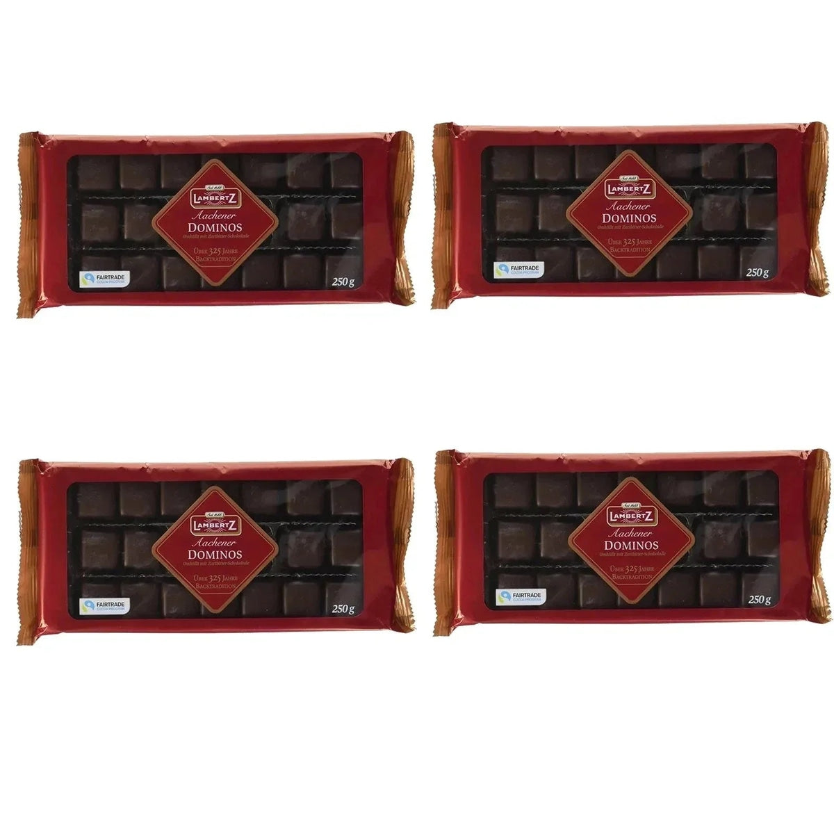 Lambertz Aachener Dominos Zartbitter doppelt gefüllt 4x250g 58c806-2