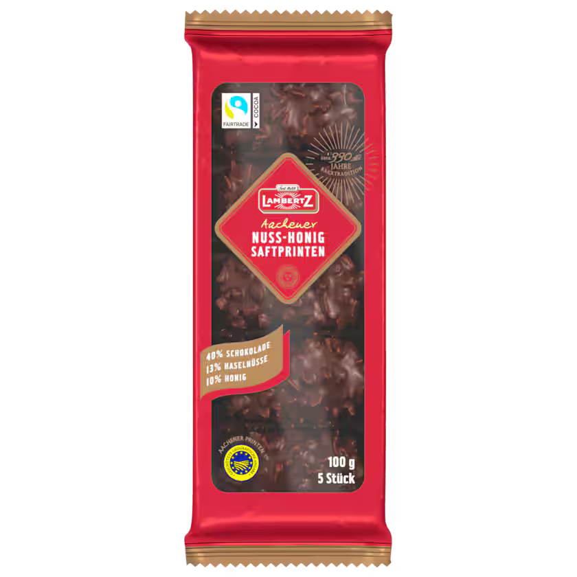 Lambertz Aachener Nuss-Honig Saftprinten 100g