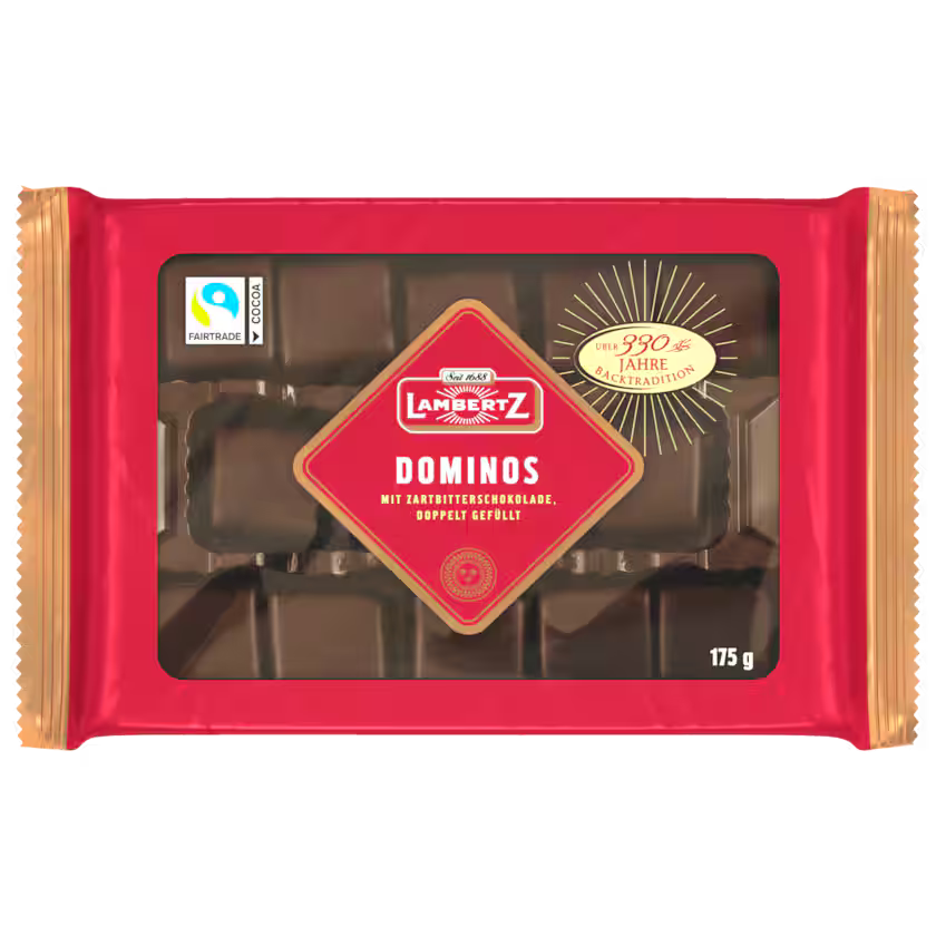 Lambertz Dominos Zartbitter 175g