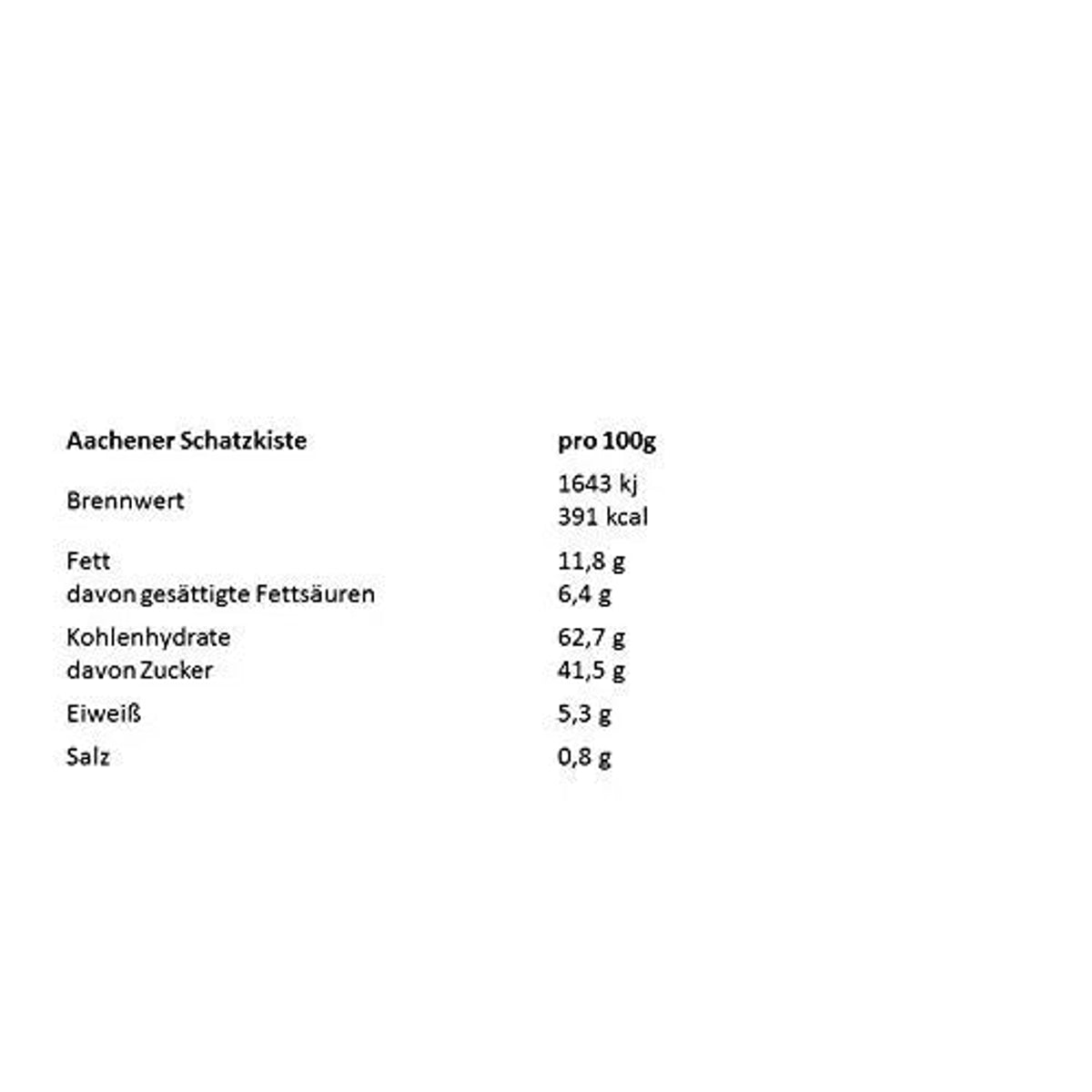 Lambertz Gebäckmischung Aachener Schatzkiste Metalltruhe 2kg 58c806-2
