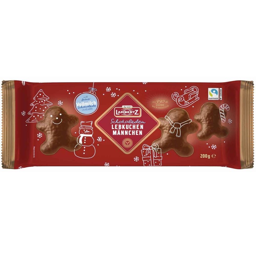 Lambertz Lebkuchenmännchen Vollmilch 200g