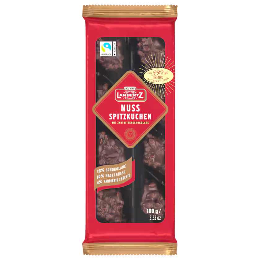 Lambertz Nuss-Spitzkuchen Zartbitter 100 g