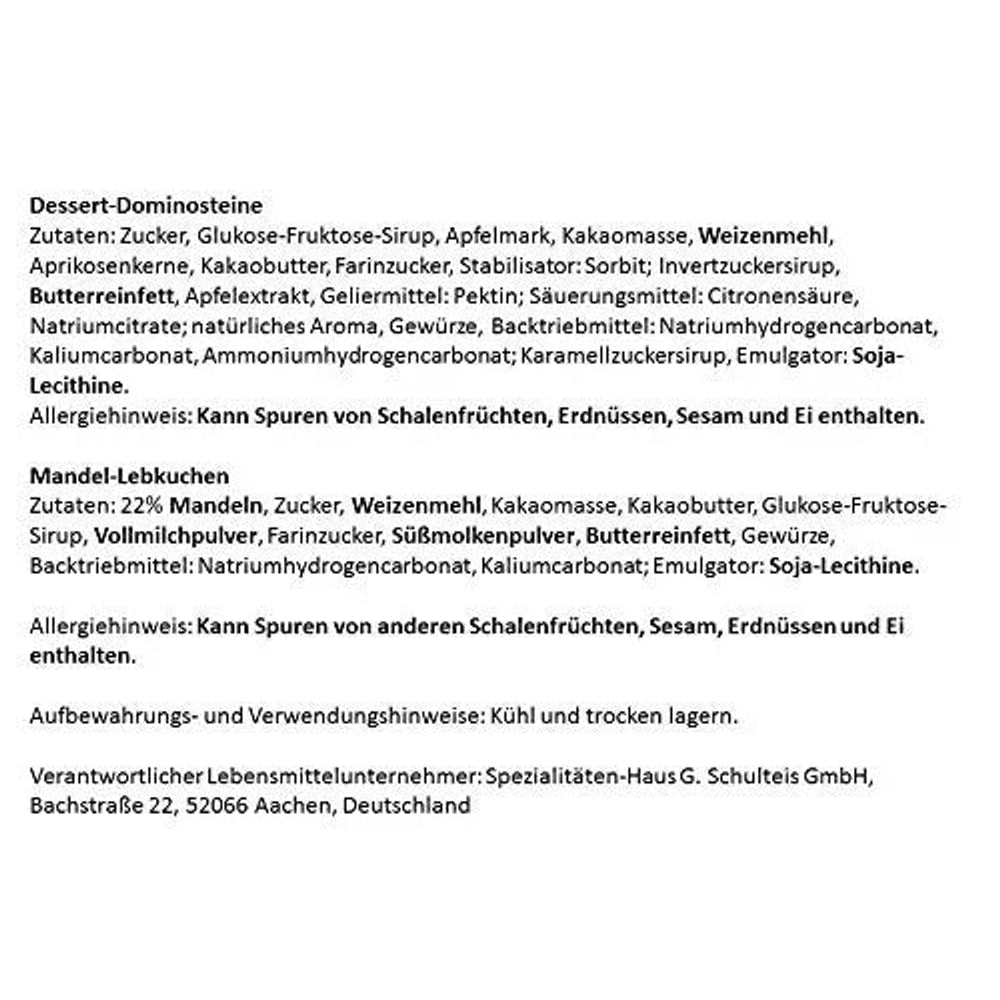 Lambertz Weihnachtsgebäck Kaisertruhe Gebäckmischung Geschenkbox, 1050g