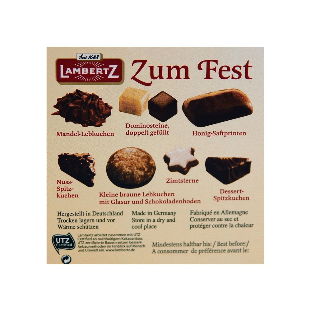 Lambertz Zum Fest Dose 300g